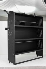 2Cargo Van Shelving Storage for Mid/High Roof Ford Transit 52”W x 60”H x 13”D