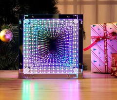 7.88 Inch Infinite Cube Light, Infinity Mirror Cube Led,Infinity Cube Led,Decora