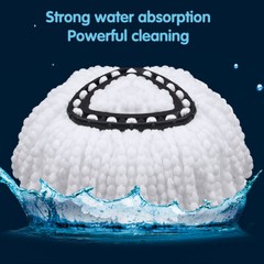 Replacement Microfiber Mop Head Easy Clean Wring Refill For O-Cedar Spin Mop