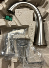 Moen Korek 84468SRN Spot Resist Brushed Nickel Widespread Bathroom Faucet
