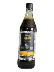 Black Vinegar – 500mL Bottle in Soeos Box – Aged 3 Years, Non-GMO – Ex: 7/28