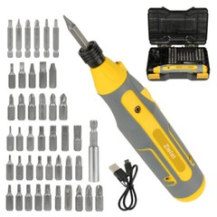 40-Piece Socket Set & Ratchet SAE & Metric 1/4″ 3/8″ Drive Mechanics w/ Case USA