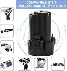 2Pack 4000mAh For MAKITA BL1014 12V 10.8Volt BL1013 Battery 195332-9 194550-6 US