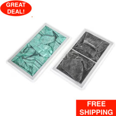 1-Micron Activated Carbon Inner Air Filter For Allergen & Odor Removal 2-Pack