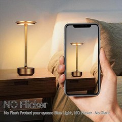 Cordless LED Touch Sensor Table Lamp Rechargeable Dimmable Bar Desk Night Light