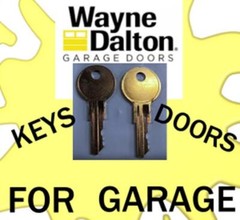 WAYNE DALTON A01-A99 SET OF 2 KEYS GARAGE DOOR FREE SHIPPING