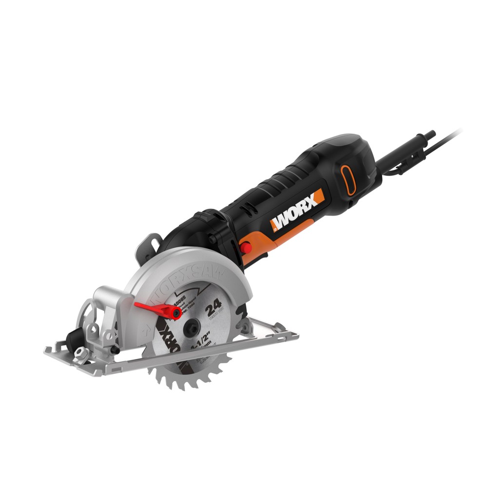 WX439L Worx WORXSAW 4-1/2″ 4.5 AMP Corded Compact Circular Saw