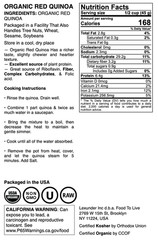 Organic Red Quinoa – Non-GMO, Kosher, Raw, Vegan – by Food To Live