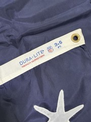 United States US Flag Flying the Colors of Quality Betsy Ross 3′ x 5′ + Box Vtg