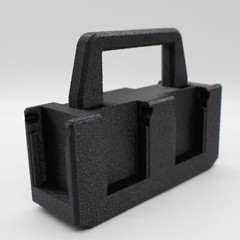 Kobalt 24 volt 6 Slot Battery Caddy Carrying Case Battery Holder