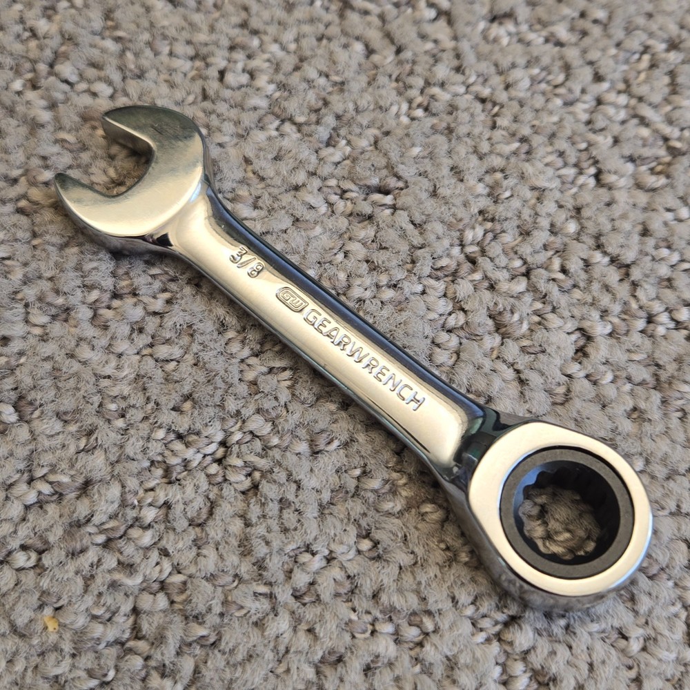 GEARWRENCH 72T Stubby 12pt Combination Wrench SAE/Metric Choose Size
