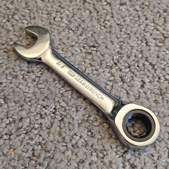 GEARWRENCH 72T Stubby 12pt Combination Wrench SAE/Metric Choose Size