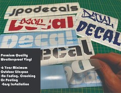 Custom Text Vinyl Lettering Transfer Sticker Decals Any Text-Numbers-Any Font