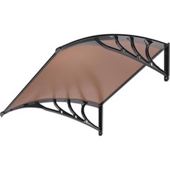 40×40”/80”/120” Outdoor Door Window Awning Patio Canopy Rain Cover Sun Shade