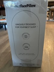 NIB! Your Face Pillow-Back Sleeper, Cervical Neck, Anti-Aging w/ Satin Case