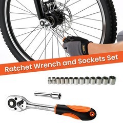 Home Repair Tool Kit 141 Piece General Basic Tool Set for Men Women Mechanic’…