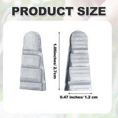 30 Pcs Steel Hammer Handle Wedges Steel Handle Wedges Heavy Duty Silver Wedge…