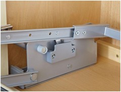Rev-A-Shelf 5PD-36 Modern 34-1/4″ Pull Down Shelf Organizer for – Chrome