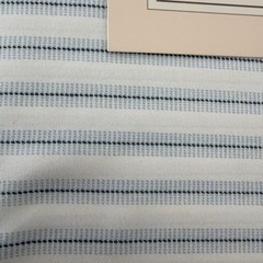 3 Piece Twin Size Bed Sheet Set Pin Stripe Pattern Ultra Soft Easy Care