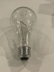 Pack Of 4 GE Crystal Clear Light Bulbs 150W A21 & FREE SHIPPING