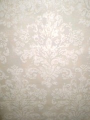 Evelyn Tan, Silver, Gold & Cream Metallic Damask by York 255712