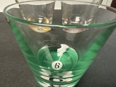 Luminarc Pool Ball Old Fashioned Glasses, Set Of 4, Made In France