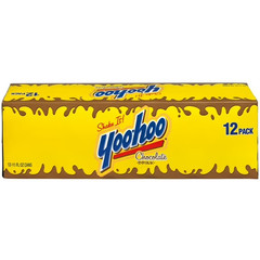 Yoo-hoo Chocolate Drink, 11 Fluid Ounce, 12 Pack Cans New