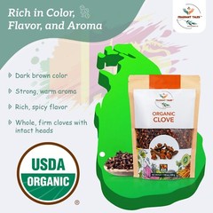 organic whole cloves 150 Grams ( 5.3 oz)