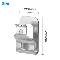 6 PCS For DEWALT 20V Drill Driver N268241 N169778 N086039 Tools Belt Clip Hook