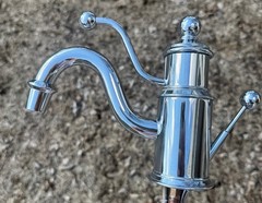 Unused Kohler K-139-CP Antique™ Bathroom Lavatory Faucet Single Lever Pol Chrome