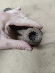 Gravely Double U Joint 13 spline both ends 400 Series Rider