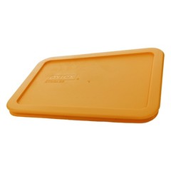 Pyrex 7210-PC 3-Cup Lemon Drop Yellow Lid (2-Pack)