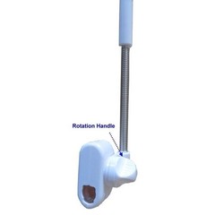 Blue Clip-on Umbrella for Beach Chair UV Resistant