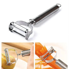 Mandoline Slicer for Kitchen Stainless Steel Food Chopper with Adjustable Blades