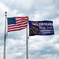 250 Anniversary Flag 3X5 Ft 250 Years Semiquincentennial We the People 1776-2026
