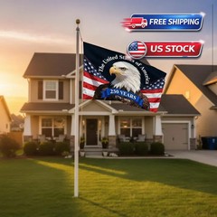 3 Ply 250 Years America Flag – Double Sided Patriotic Eagle 3 X 5 Ft Anniversary