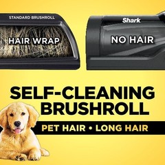 Shark Detect Lift-Away Upright Vacuum Pet-pro PowerFins Self-Cleaning Brushroll