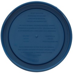 Pyrex 7202-PC Blue Spruce Round Plastic Replacement Storage Lid Cover (2-Pack)