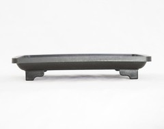 1 Rectangular Black Plastic Humidity/Drip Tray for Bonsai Tree 9″x 6″x 1″