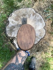 Old Axe head 6 in blade, wood handle 19 in, 4.49 lb