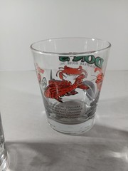 Lot of 3 Don’s Seafood & Steakhouse Restaurant Rocks Low Ball Drinking Glasses