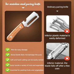 Multi-Functional Vegetable Peeler for Kitchen Stainless Steel Free Shipping