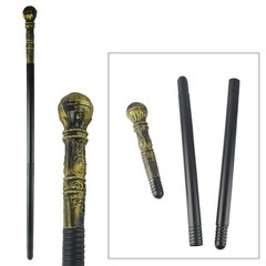 1Pc Halloween Costumes Walking Stick Cane Plastic Stage Prop Costume Accessory
