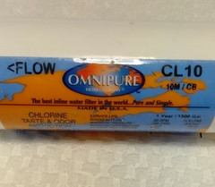 Omnipure In-line Chlorine Taste and Odor filter CL10RO T-33