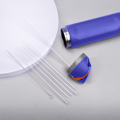 6PCS Replacement Straws for Owala Water Bottle 24 oz 32 oz,Reusable Tritan Straw
