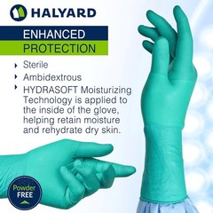 Surgical Gloves Latex Micro Sterile Individually Wrapped Pairs Powder Medical