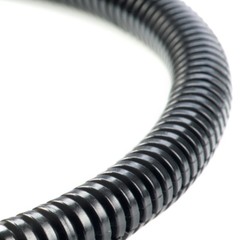 50 Ft. 3/8″ Split Wire Loom Conduit Polyethylene Tubing Black Color Sleeve Tube