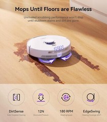 Narwal Freo X Ultra Robotic Robot Vacuum Cleaner 8200Pa Self Cleaning Auto Dry