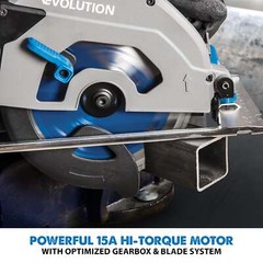 Evolution S185CCSL: Metal Cutting Circular Saw 7-1/4 in. Blade