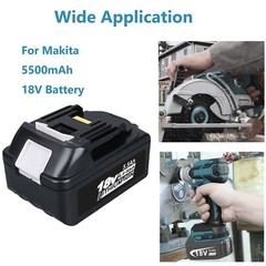 2X 5.0Ah For Makita BL1860 BL1850 18V Li-ion LXT Battery BL1850B BL1830 BL1860B
